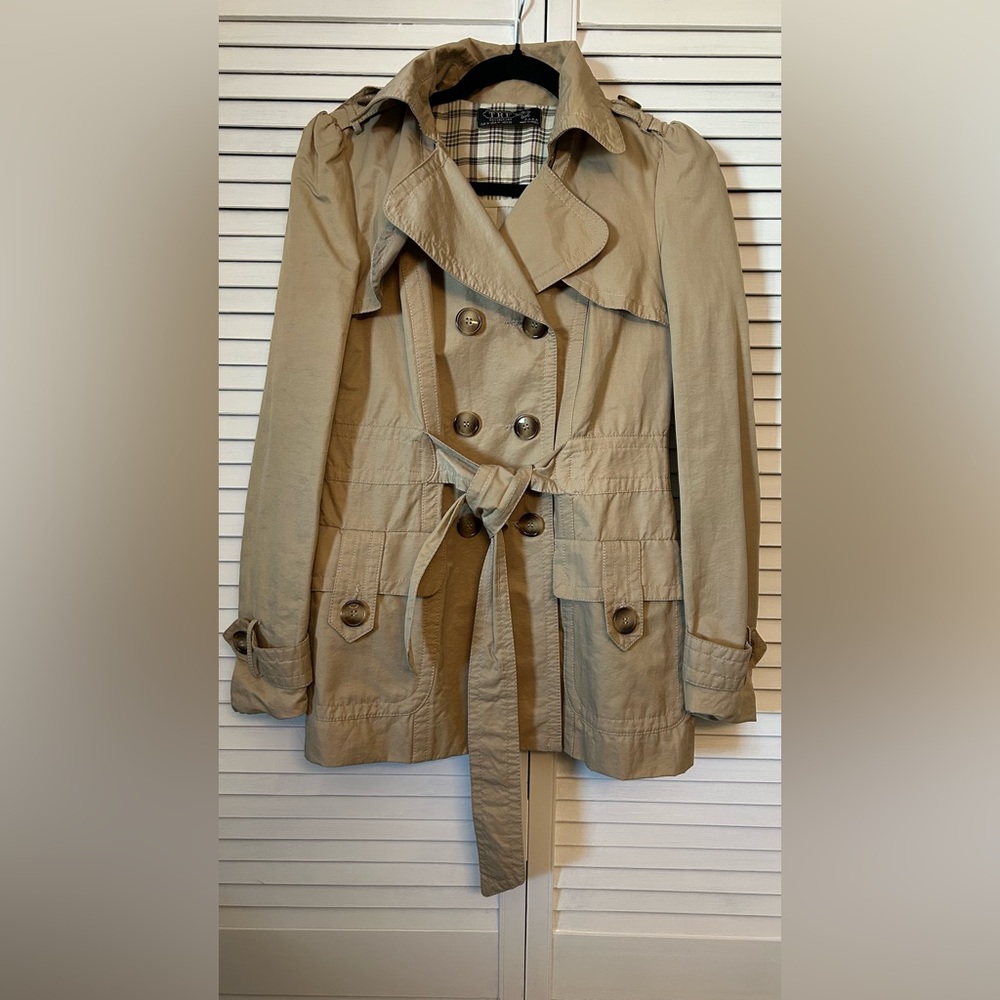 Zara Classic Tan Trench Coat